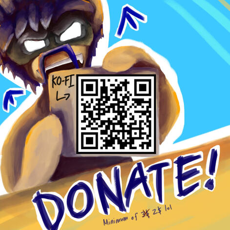 QR Code For KO-FI [Overseas Clients]